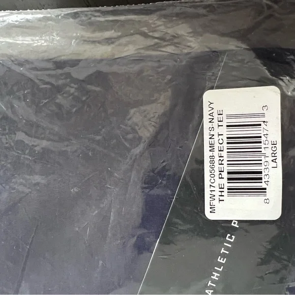 NWT | Men’s APL Blue Short Sleeve Tee Crew Neck, Size L - Picture 5 of 5